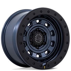 17" Black Rhino Wheels Xplorer BR023 Metallic Blue with Matte Black Lip Off-Road Rims