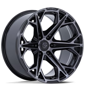 20" Fuel Wheels FC886 Hammerhead Gloss Black with Dark Tinted Clear Off-Road Rims