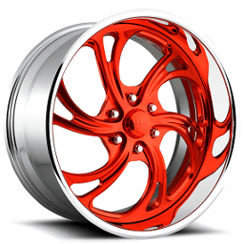 22" U.S. Mags Forged Wheels Kompressor 6 US452 Custom Tuckin Series Rims