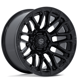 20" Fuel Wheels FC899 Chisel Gloss Black Off-Road Rims