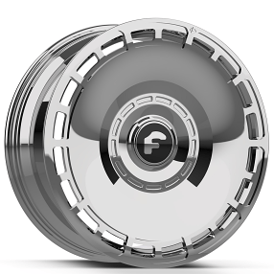 22" Forgiato Wheels Carboni-M High Polished XL Floating Caps Forged Rims 