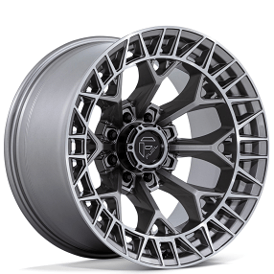 22" Fuel Wheels FC873 Charger Platinum 8-Lug Off-Road Rims