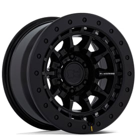 17" Black Rhino Wheels Tusk BR016 Gloss Black with Black Rock Guard Off-Road Rims