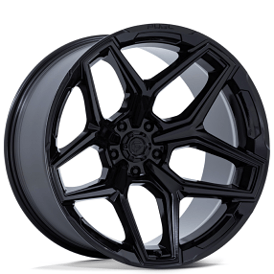20" Fuel Wheels FC854 Flux 5 Gloss Black Off-Road Rims