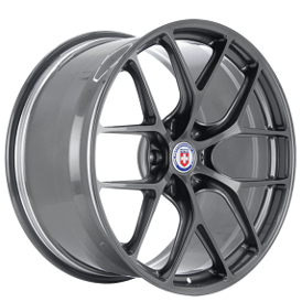 19" HRE Wheels R161 Lightweight Gloss Charcoal Monoblock Forged Rims