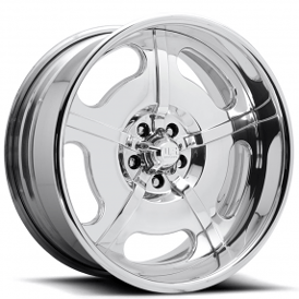 28" U.S. Mags Forged Wheels Rio Grande 5 US494 Polished Tuckin Series Rims