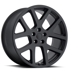 20" Dodge LX Viper AWD Wheels FR 64 Satin Black OEM Replica Rims  