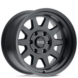 17" Black Rhino Wheels Stadium Matte Black Rotary Forged Off-Road Rims 
