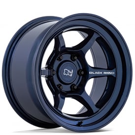 17" Black Rhino Wheels Shogun BR011 Gloss Midnight Blue Rotary Forged Off-Road Rims