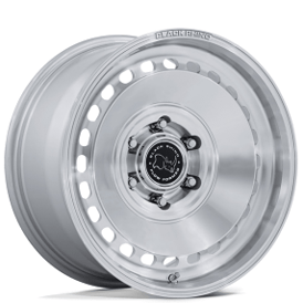 17" Black Rhino Wheels Basin BR036 Gloss Silver with Machined Face Off-Road Flow Formed Rims