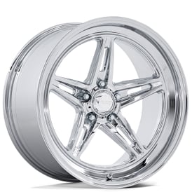 18" American Racing Wheels Vintage VN514 Groove Chrome Rims