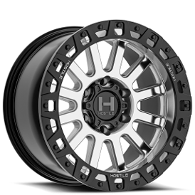 20" Hostile Wheels H139 Dominator Machined Off-Road Rims
