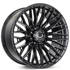 24" Vossen Wheels HFX-6 Gloss Black Off-Road 8-Lugs Rims