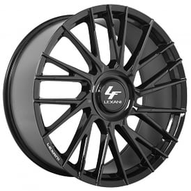 24" Lexani Wheels Velar-XL Gloss Black Rims