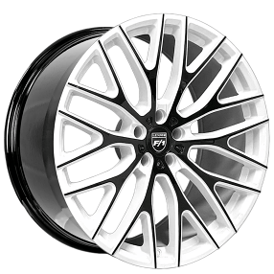 22" Lexani Wheels Valor Custom Gloss White with Black Face Rims 