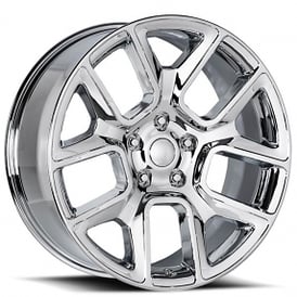 24" Dodge Ram 1500 Wheels FR 76 Chrome OEM Replica Rims 