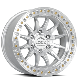 20" Lock Off-Road Wheels Trail Machined with Clear Coat Rims