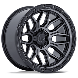 20" Fuel Wheels FC881 Surge Gloss Black Machined with Gray Tint Off-Road Rims