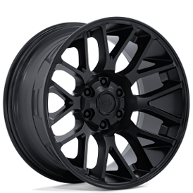 20" Moto Metal Wheels MO816 Overlook Blackout Crossover Rims