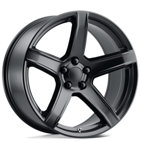 20" Staggered Performance Replicas Wheels PR209 Satin Black Rims