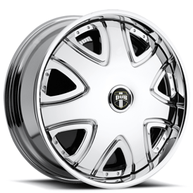 24" Dub Forged Wheels S750 Bandito Chrome Spinner Rims