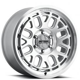 20" Method Wheels 321 Machined with Clear Coat Off-Road Rims