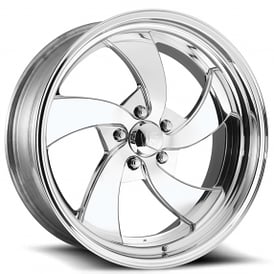 24" U.S. Mags Forged Wheels Desperado 5 US423 Polished Tuckin Series Rims