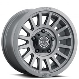 17" ICON Alloys Wheels Recon SLX Charcoal Off-Road Rims