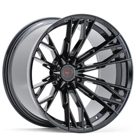 22" Ferrada Wheels FTR11 Obsidian Black Off-Road Flow Formed Rims 