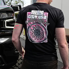 Grand Theft AudioCityUSA Fitted 100% Cotton T-Shirt (M / L / XL / XXL) *FREE SHIPPING