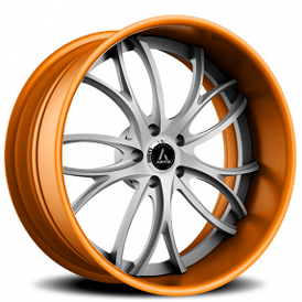 24" Artis Forged Wheels Biscayne Full Custom Color Match Lip Rims 