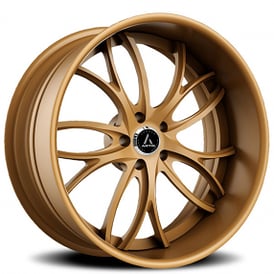 24" Artis Forged Wheels Biscayne Matte Bronze Rims
