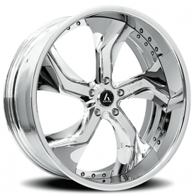 22" Artis Forged Wheels Bully Chrome Rims 