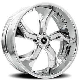 21" Artis Forged Wheels Bully Chrome Rims