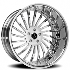 19" Staggered Artis Forged Wheels International Chrome Rims