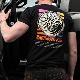Colors AudioCityUSA Fitted 100% Cotton T-Shirt (M / L / XL / XXL) *FREE SHIPPING