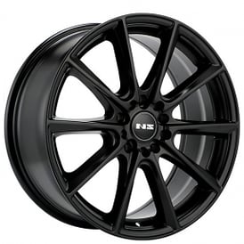 18" NS Wheels Tuner NS1805 Matte Black Rims 