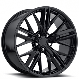20" Chevy Camaro Wheels FR 28 Gloss Black OEM Replica Rims 