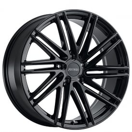 17" Petrol Wheels P1C Gloss Black Rims 