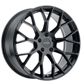 15" Petrol Wheels P2B Gloss Black Rims 