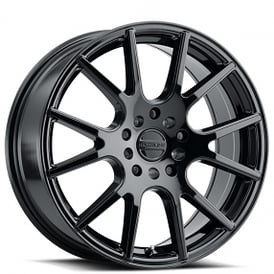 18" Raceline Wheels 147B Intake Gloss Black Rims 
