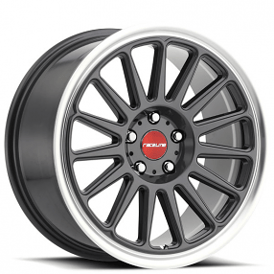 18" Staggered Raceline Wheels 315G Grip Gunmetal Rims 