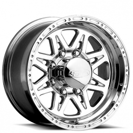 16" Raceline Wheels 888 Renegade 8 Polished Off-Road Rims 