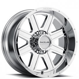 17" Raceline Wheels 940C Hostage Chrome Off-Road Rims 