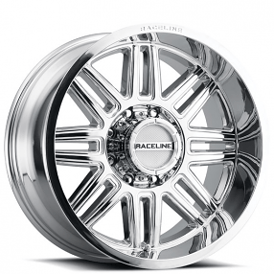 20" Raceline Wheels 948C Split Chrome Off-Road Rims 