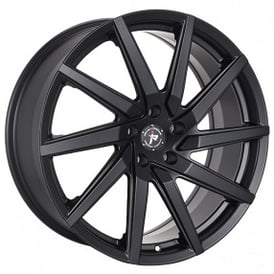 20" Impact Racing Wheels 601 Satin Black Rims