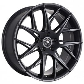 20" Impact Racing Wheels 603 Satin Black Rims