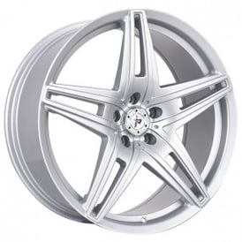 20" Impact Racing Wheels 604 Sliver Rims