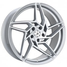 22" Impact Racing Wheels 605 Sliver Rims