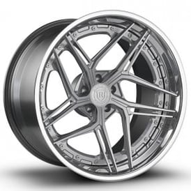 20" Staggered Rohana Forged Wheels RFG11 Custom Finish Rims